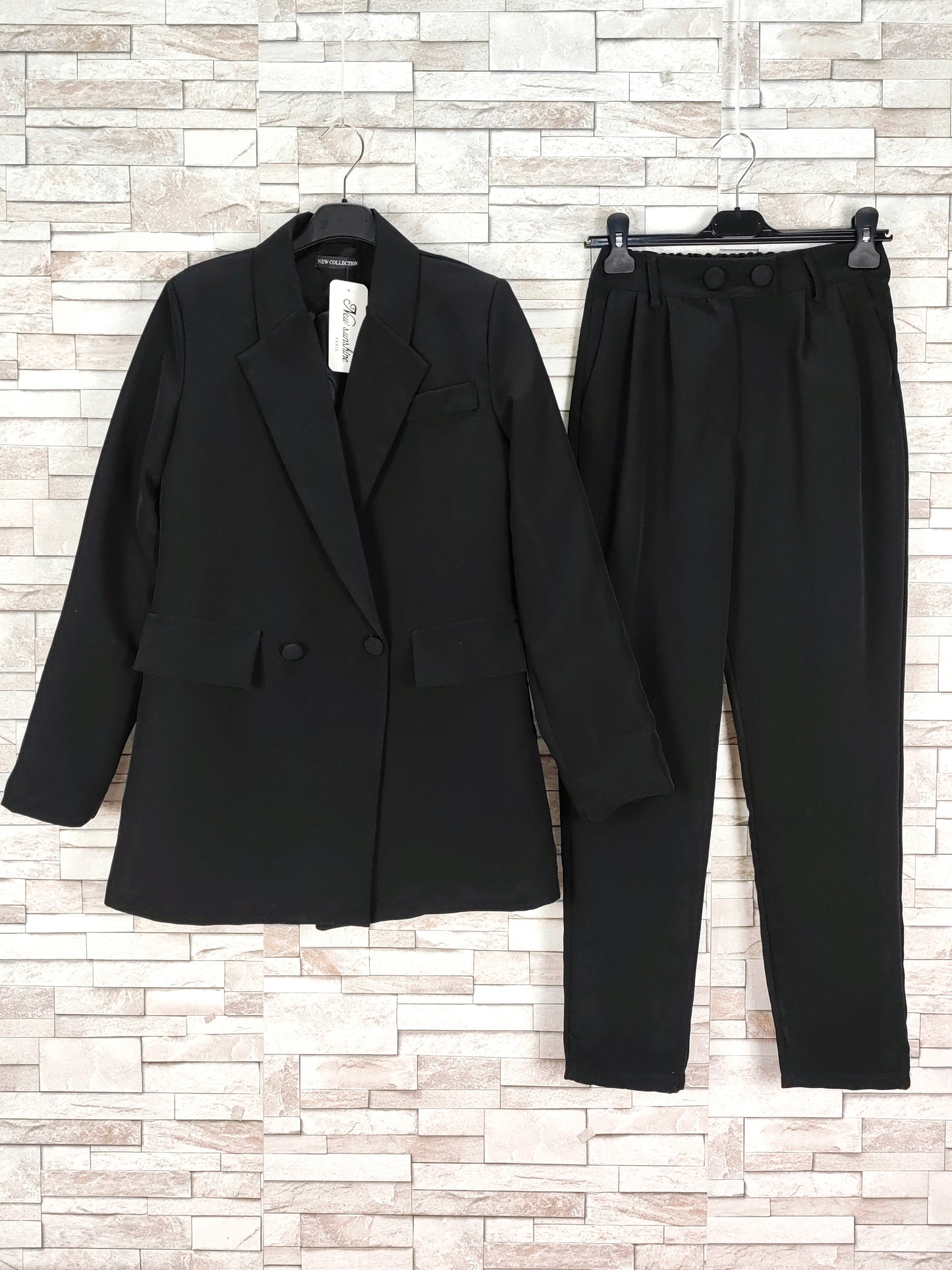 Blazer cintré + Pantalon droit